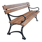 Garden Table Set, Two Armchairs and Two Benches