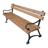 New outdoor wooden garden bench, solid wood garden bench.