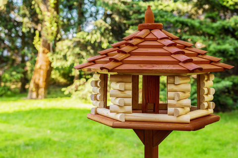 YELLOWHAMMER EXCLUSIVE 3X LARGE WOODEN BIRD TABLE