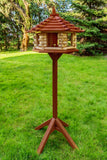 YELLOWHAMMER EXCLUSIVE 3X LARGE WOODEN BIRD TABLE