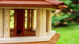 GOLDCREST EXCLUSIVE 3X LARGE WOODEN BIRD TABLE