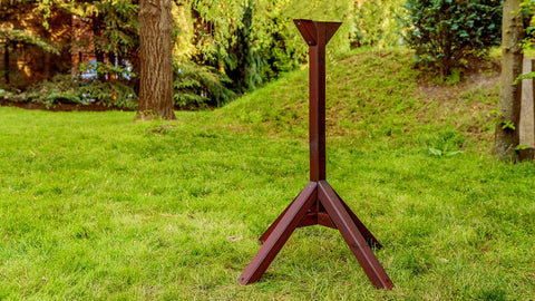 BIRD house stand  (dark) - 90 cm