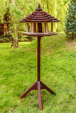 NIGHTINGALE EXCLUSIVE 3X LARGE WOODEN BIRD TABLE (DARK)