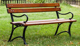 Wooden Garden Bench: A beautiful seating bench for the outdoor area of your patio or garden.
